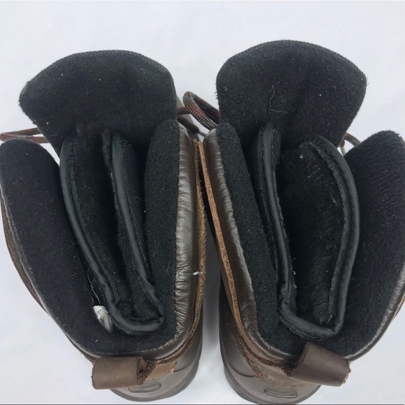 SOREL Short Waterproof Fleece Lined Lace Up Boots - Picture 4 of 7